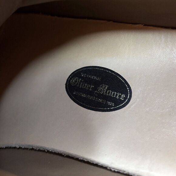 RARE‎ Oliver Moore Men\'s Handmade Black Fine Leather Boots US Size 10 main image 6